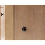 Crédence et huche en bois moderne Collection Laurel Marron clair - Martin Furniture : Brossé, Panneaux cintrés