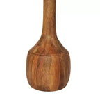 Table d'appoint artisanale en bois de manguier Olivia & May : Lot de 3, Aucun assemblage requis, Utilisation intérieure, Style bohème