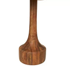 Table d'appoint artisanale en bois de manguier Olivia & May : Lot de 3, Aucun assemblage requis, Utilisation intérieure, Style bohème