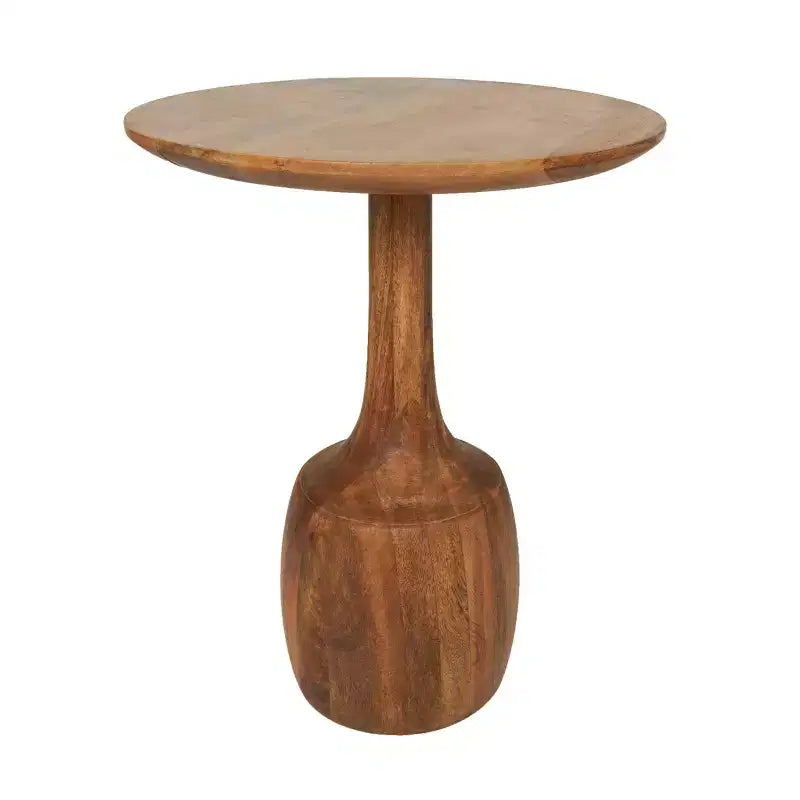 Table d'appoint artisanale en bois de manguier Olivia & May : Lot de 3, Aucun assemblage requis, Utilisation intérieure, Style bohème