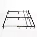 Queen 7" Compack Adjustable Metal Bed Frame Black - Zinus