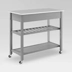 Dessertes de cuisine Chloe en acier inoxydable - Crosley