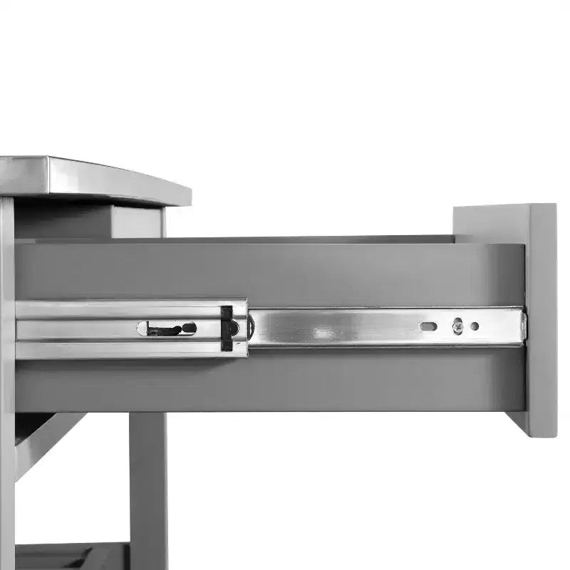 Dessertes de cuisine Chloe en acier inoxydable - Crosley