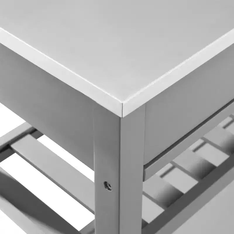 Dessertes de cuisine Chloe en acier inoxydable - Crosley