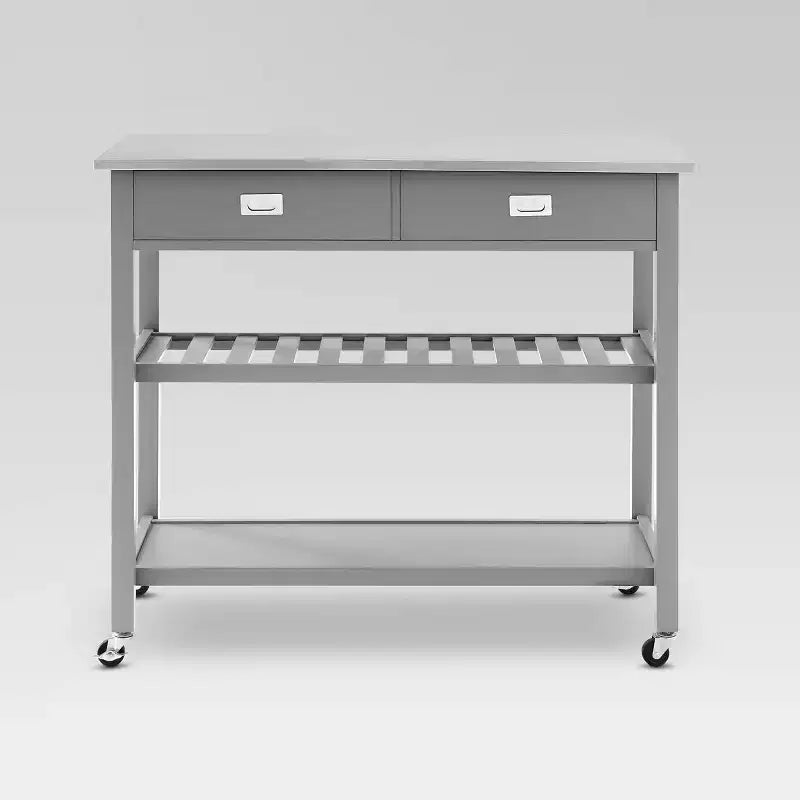 Dessertes de cuisine Chloe en acier inoxydable - Crosley