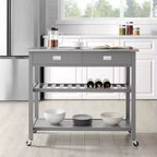 Dessertes de cuisine Chloe en acier inoxydable - Crosley