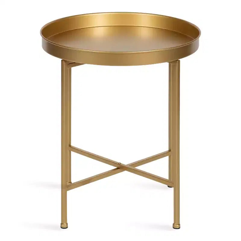 Table d'appoint ronde en métal Kate et Laurel Celia