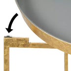 Table d'appoint ronde en métal Kate et Laurel Celia