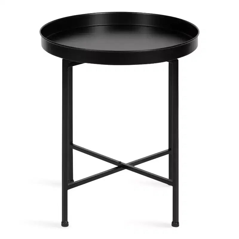 Table d'appoint ronde en métal Kate et Laurel Celia
