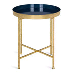 Table d'appoint ronde en métal Kate et Laurel Celia