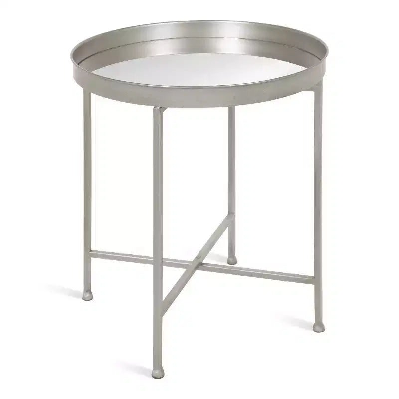 Table d'appoint ronde en métal Kate et Laurel Celia