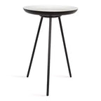 Table d'appoint ronde en métal Laranya par Kate and Laurel