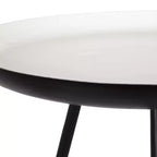 Table d'appoint ronde en métal Laranya par Kate and Laurel