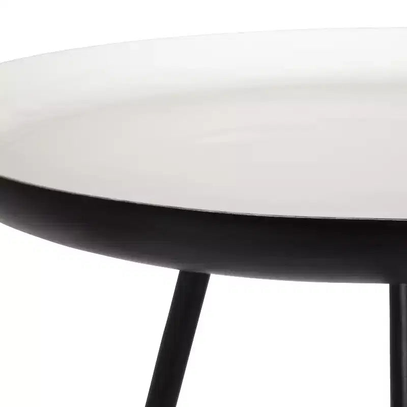 Table d'appoint ronde en métal Laranya par Kate and Laurel