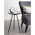 Table d'appoint ronde en métal Laranya par Kate and Laurel