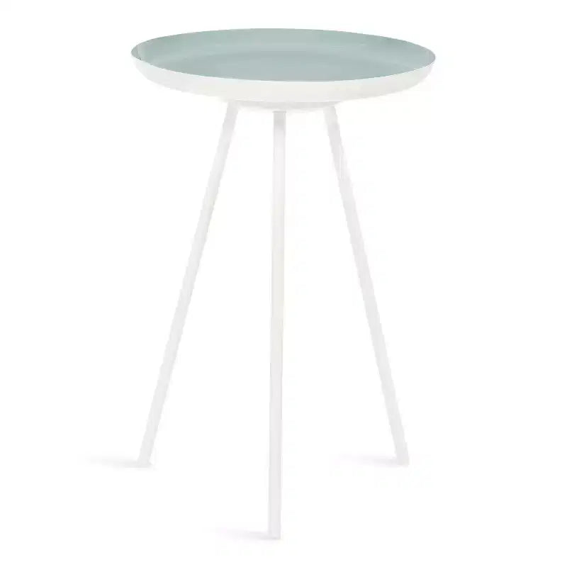 Table d'appoint ronde en métal Laranya par Kate and Laurel