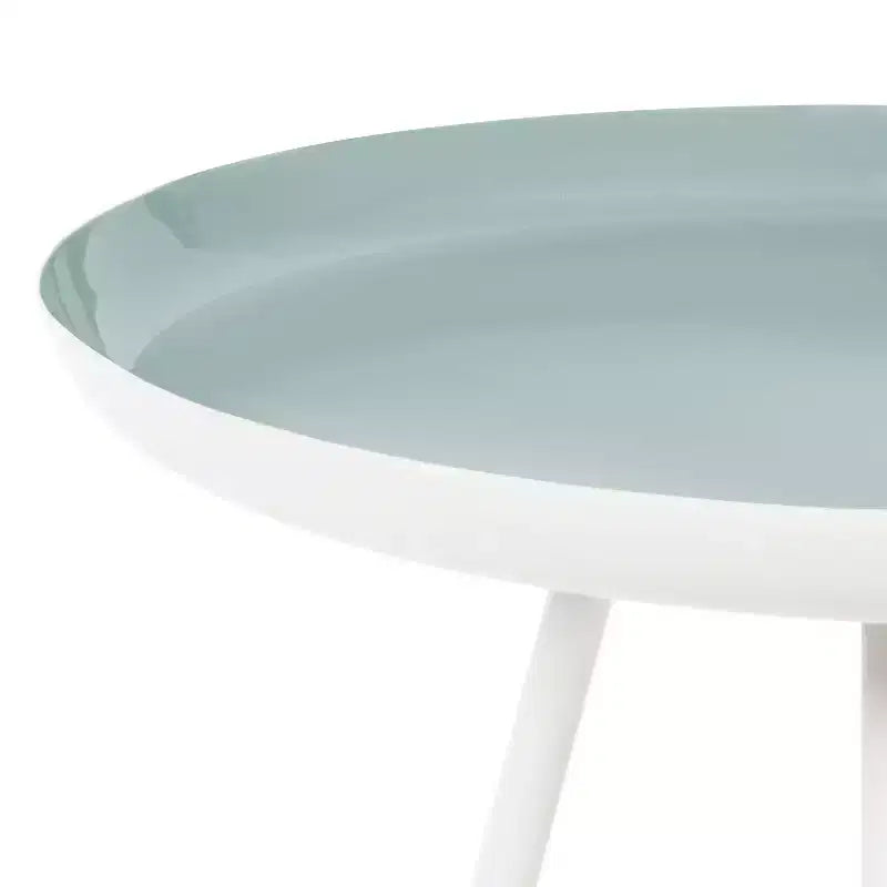 Table d'appoint ronde en métal Laranya par Kate and Laurel