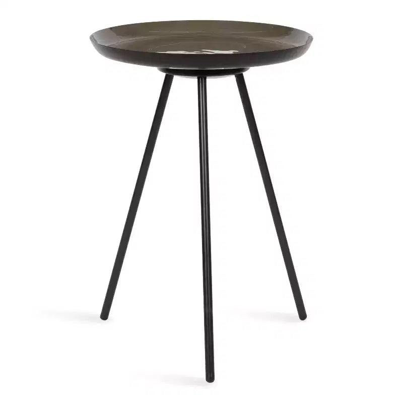 Table d'appoint ronde en métal Laranya par Kate and Laurel