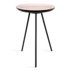Table d'appoint ronde en métal Laranya par Kate and Laurel