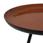 Table d'appoint ronde en métal Laranya par Kate and Laurel
