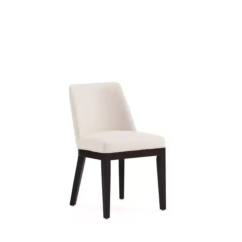 Lot de 2 chaises de salle à manger modernes en similicuir Gansevoort - Manhattan Comfort
