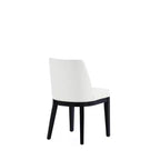 Lot de 2 chaises de salle à manger modernes en similicuir Gansevoort - Manhattan Comfort