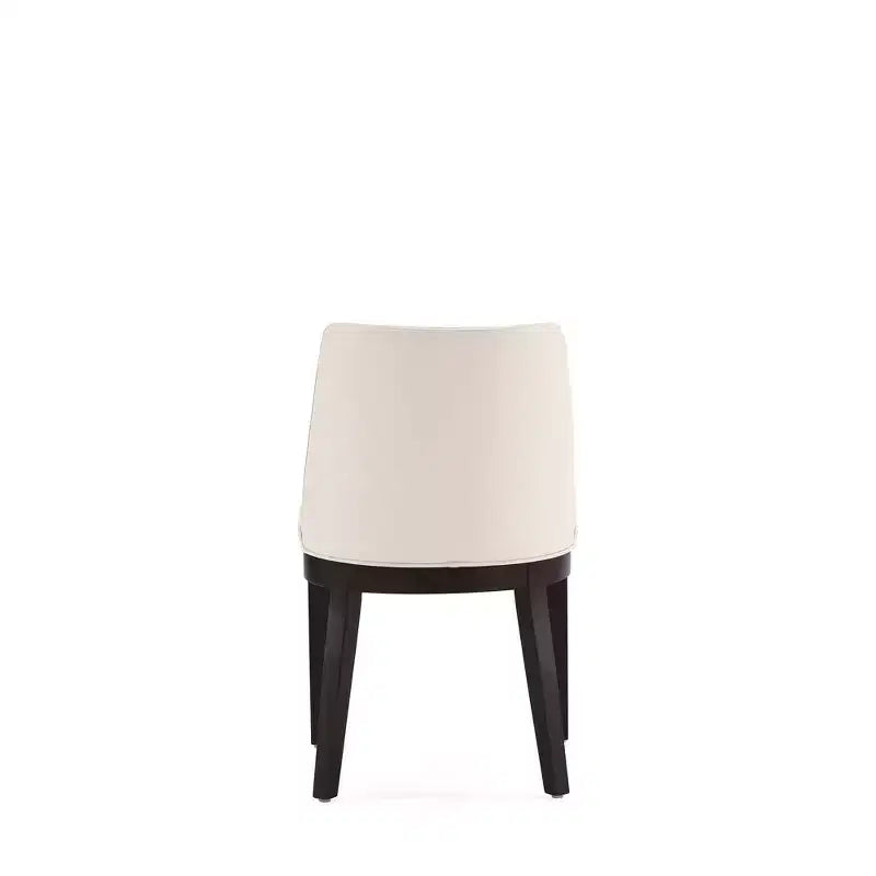 Lot de 2 chaises de salle à manger modernes en similicuir Gansevoort - Manhattan Comfort