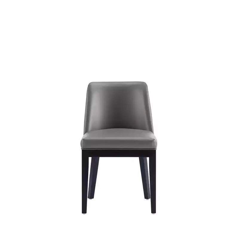 Lot de 2 chaises de salle à manger modernes en similicuir Gansevoort - Manhattan Comfort