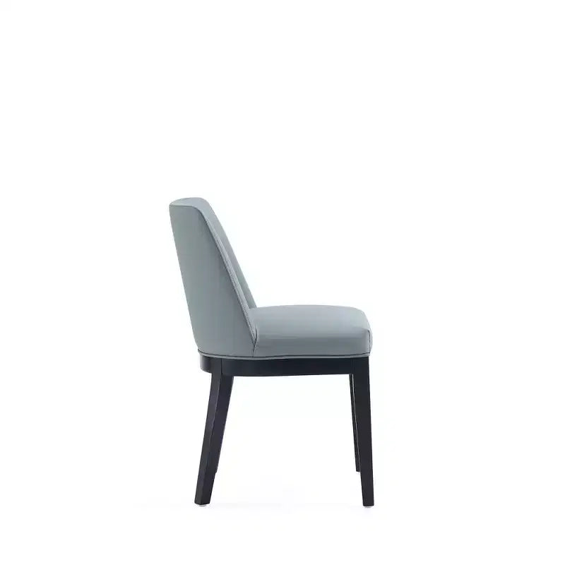 Lot de 2 chaises de salle à manger modernes en similicuir Gansevoort - Manhattan Comfort