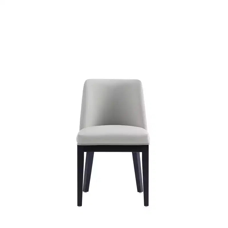Lot de 2 chaises de salle à manger modernes en similicuir Gansevoort - Manhattan Comfort