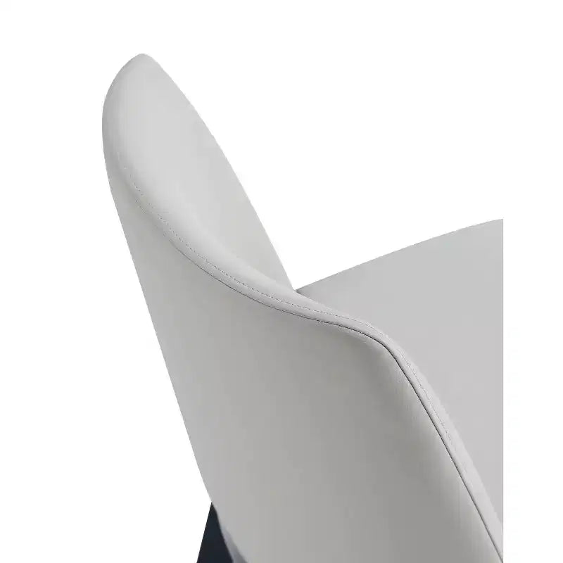 Lot de 2 chaises de salle à manger modernes en similicuir Gansevoort - Manhattan Comfort