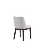 Lot de 2 chaises de salle à manger modernes en similicuir Gansevoort - Manhattan Comfort