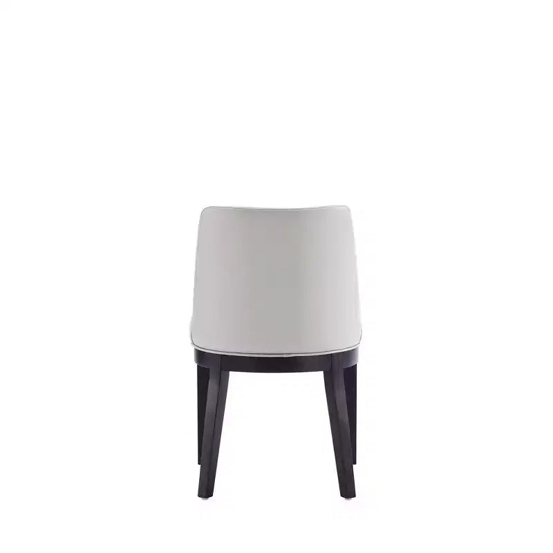 Lot de 2 chaises de salle à manger modernes en similicuir Gansevoort - Manhattan Comfort