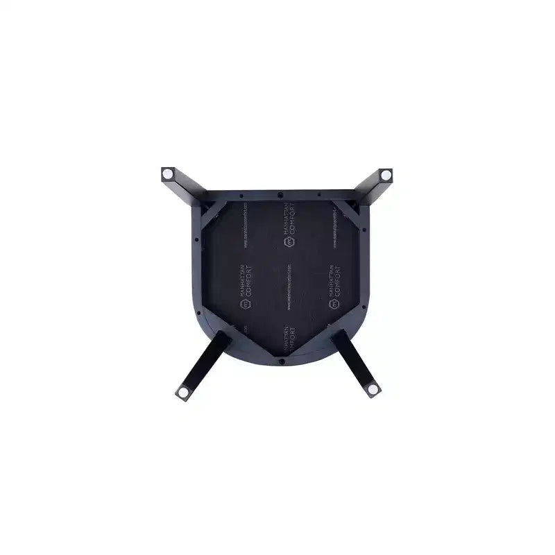 Lot de 2 chaises de salle à manger modernes en similicuir Gansevoort - Manhattan Comfort