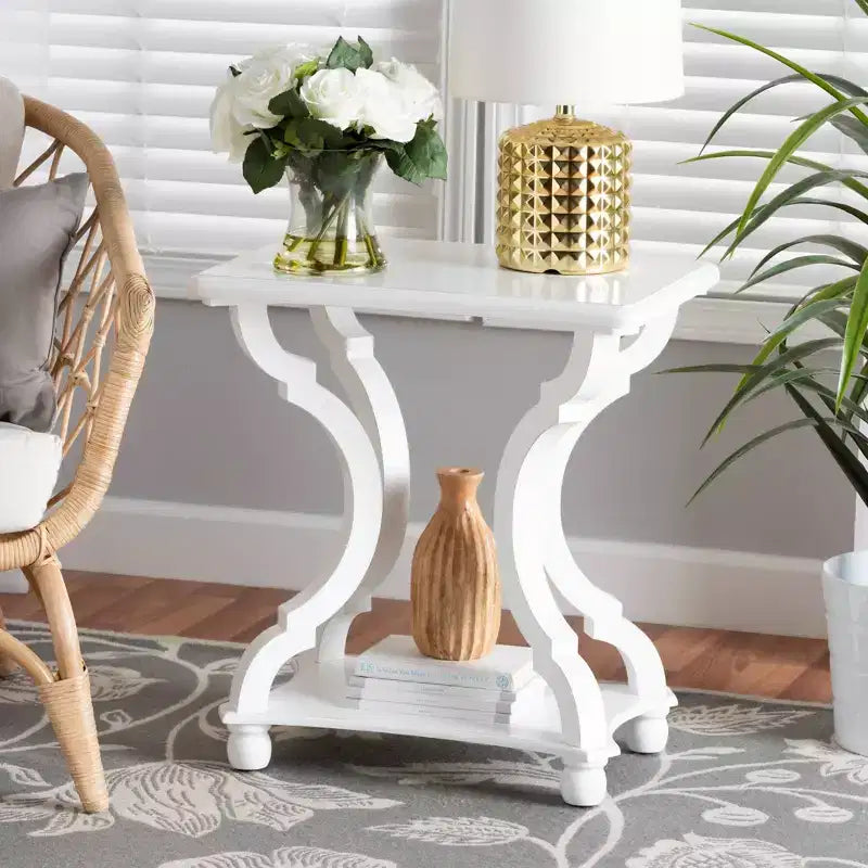 Table d'appoint Cianna Wood - Baxton Studio