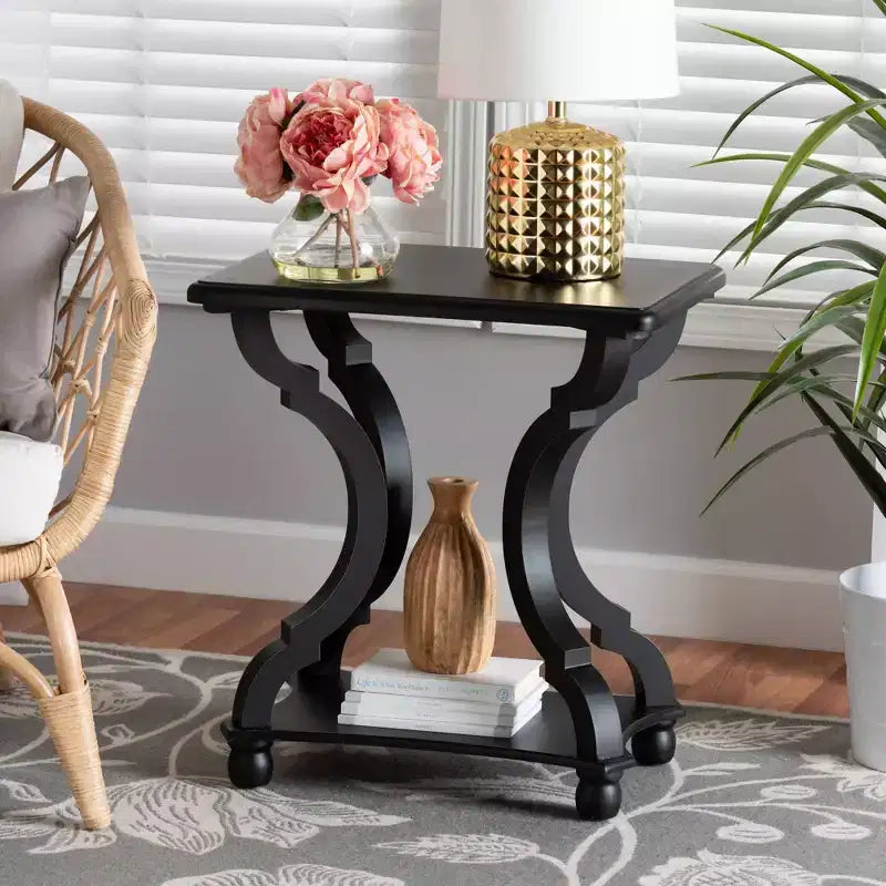 Table d'appoint Cianna Wood - Baxton Studio