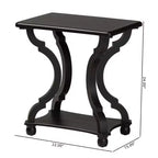 Table d'appoint Cianna Wood - Baxton Studio
