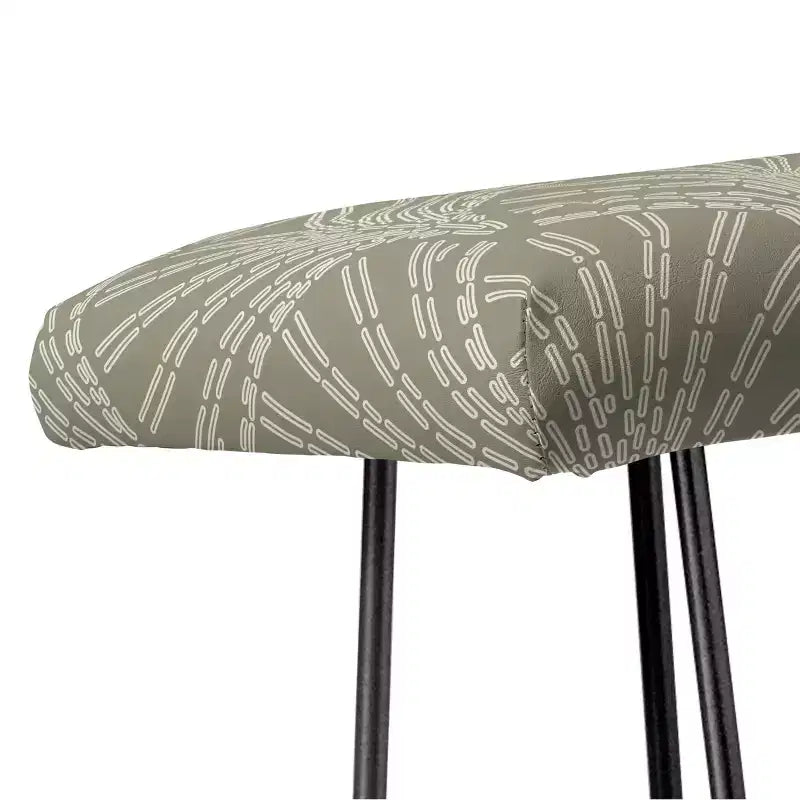 Banc Iveta Abolina Scallop Fan Sage - Deny Designs