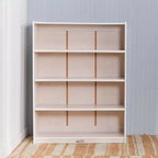 Étagère classique en bois ECR4Kids avec étagères réglables, 122 cm, étagère de classe