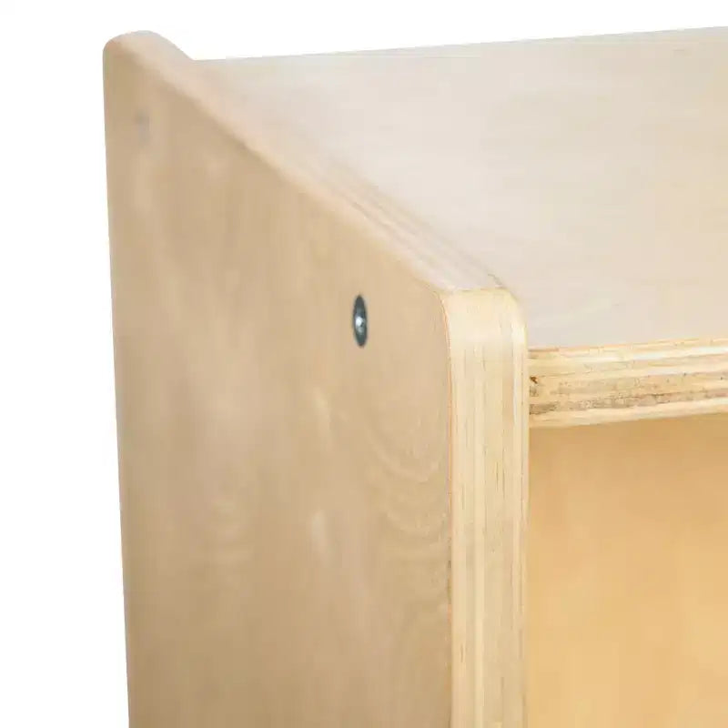 Étagère classique en bois ECR4Kids avec étagères réglables, 122 cm, étagère de classe