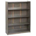 ECR4Kids Wooden Classic Bookcase with Adjustable Shelves, 48in, Classroom Bookshelf