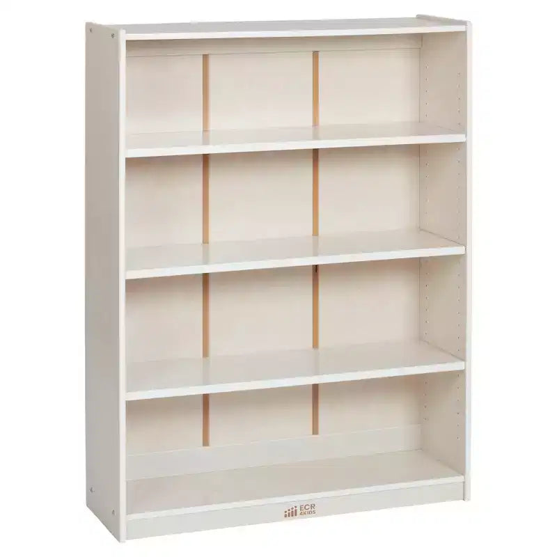 Étagère classique en bois ECR4Kids avec étagères réglables, 122 cm, étagère de classe