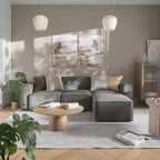Flash Furniture Bridgetown, Canapé modulable de luxe, Siège central sans accoudoirs