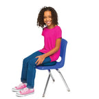 Coussin sensoriel Bouncyband Little Wiggle Seat, bleu