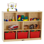 Meuble de rangement mobile ECR4Kids à 8 compartiments, Élémentaire, Mobilier de classe
