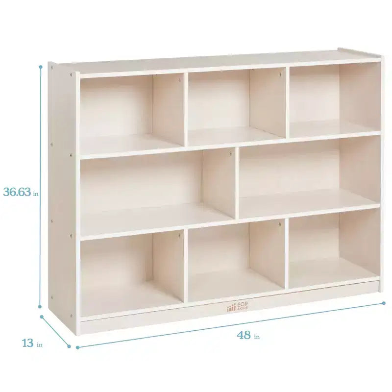 Meuble de rangement mobile ECR4Kids à 8 compartiments, Élémentaire, Mobilier de classe