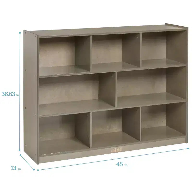 Meuble de rangement mobile ECR4Kids à 8 compartiments, Élémentaire, Mobilier de classe