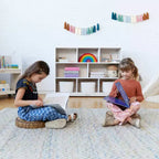 Meuble de rangement mobile ECR4Kids à 8 compartiments, Élémentaire, Mobilier de classe