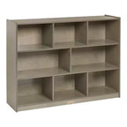 ECR4Kids 8-Compartment Mobile Storage Cabinet, Elementary, Classroom Furniture