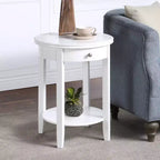 Table d'appoint à 1 tiroir avec étagère Baldwin American Heritage - Breighton Home
